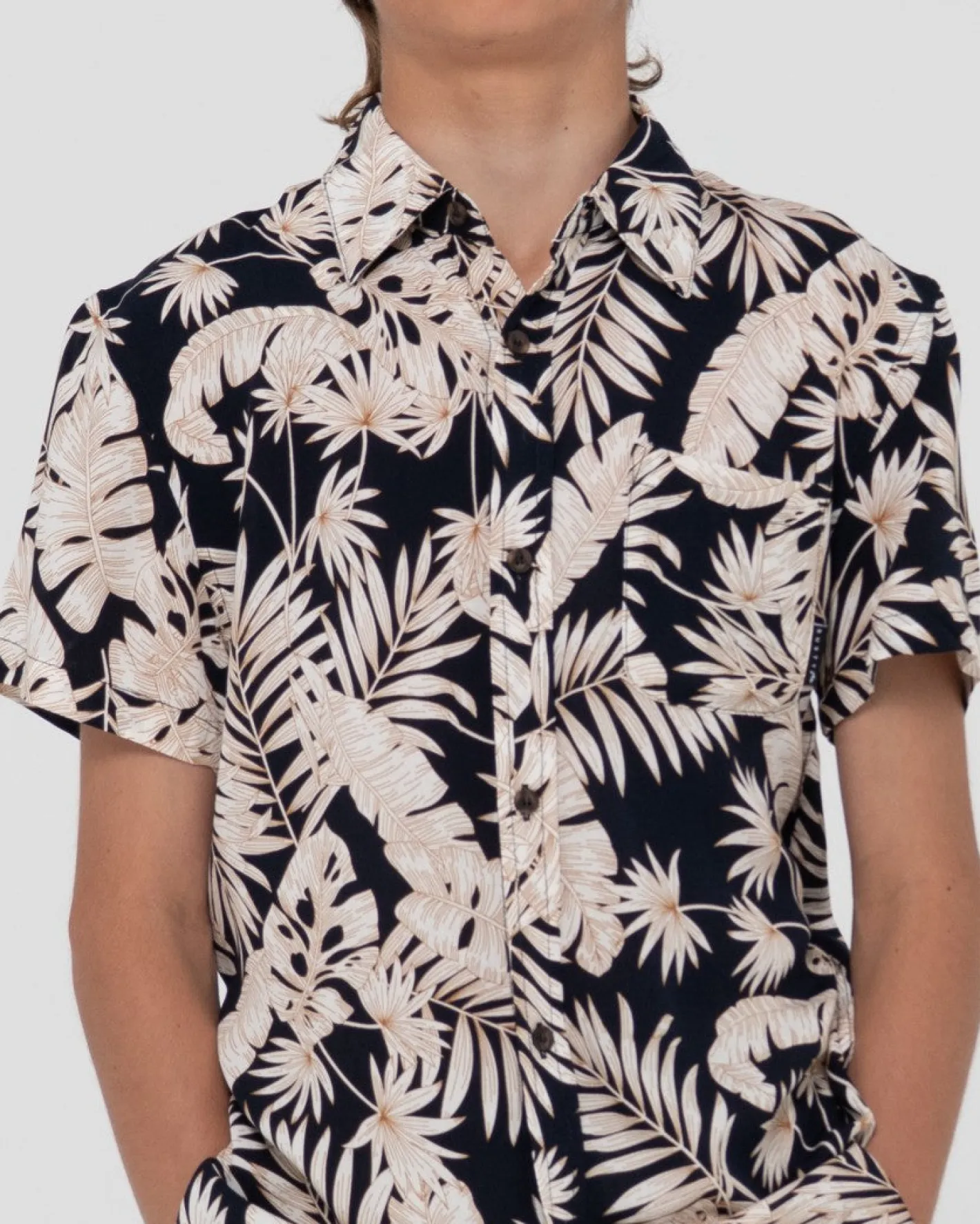 Cheap Line Up Printed Short Sleeve Shirt Boys Kids Tops