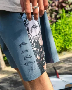 Discount Lot And Tabouli Printed 20\\ Mens Boardshorts