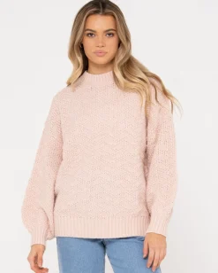 Best Sale Loulou Relaxed Chunky Crew Neck Knit Womens Knitwear