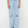 Store Low Rise Ripped Denim Jean Womens Denim