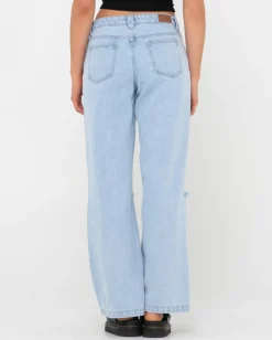 Store Low Rise Ripped Denim Jean Womens Denim