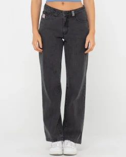 Sale Low Rise Straight Denim Jean Womens Denim