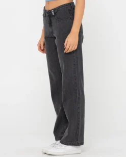 Sale Low Rise Straight Denim Jean Womens Denim