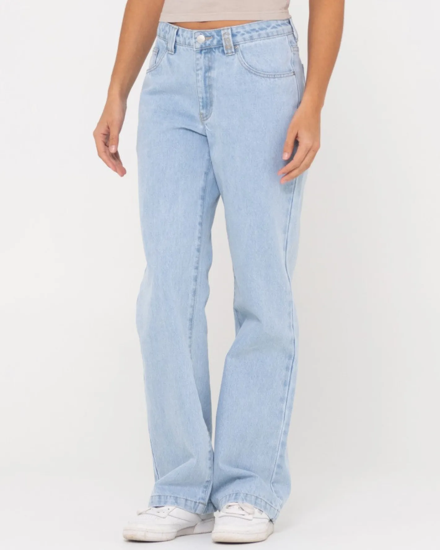 Discount Low Rise Straight Denim Jean Womens Pants