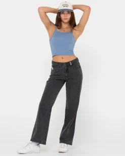 Sale Low Rise Straight Denim Jean Womens Denim