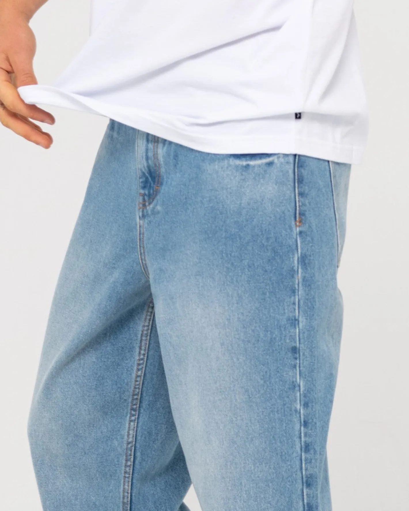 Online Lucifer Loose Fit Jean Mens Pants
