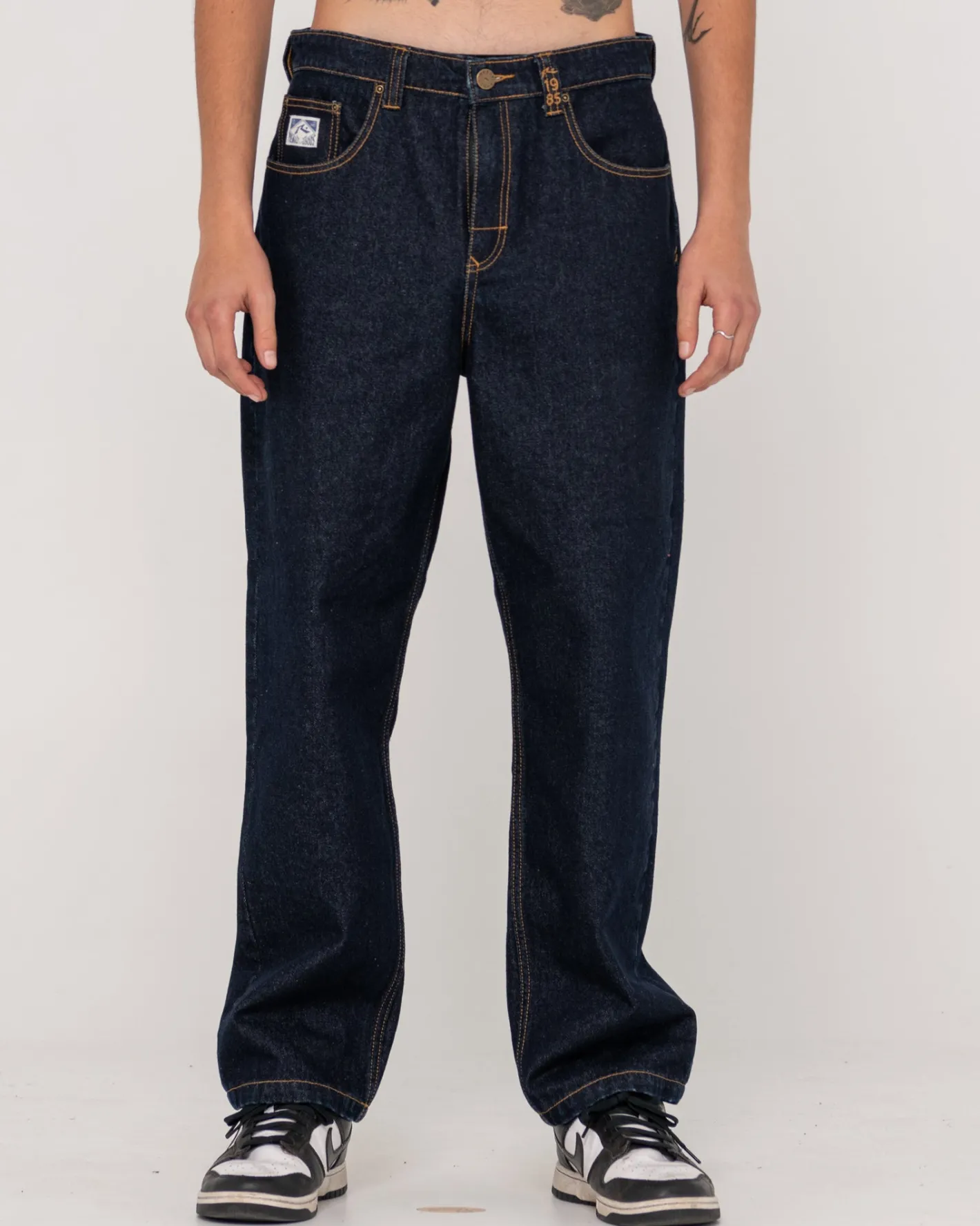 Store Lucifer Lucky Baggy Fit Jean Mens Pants