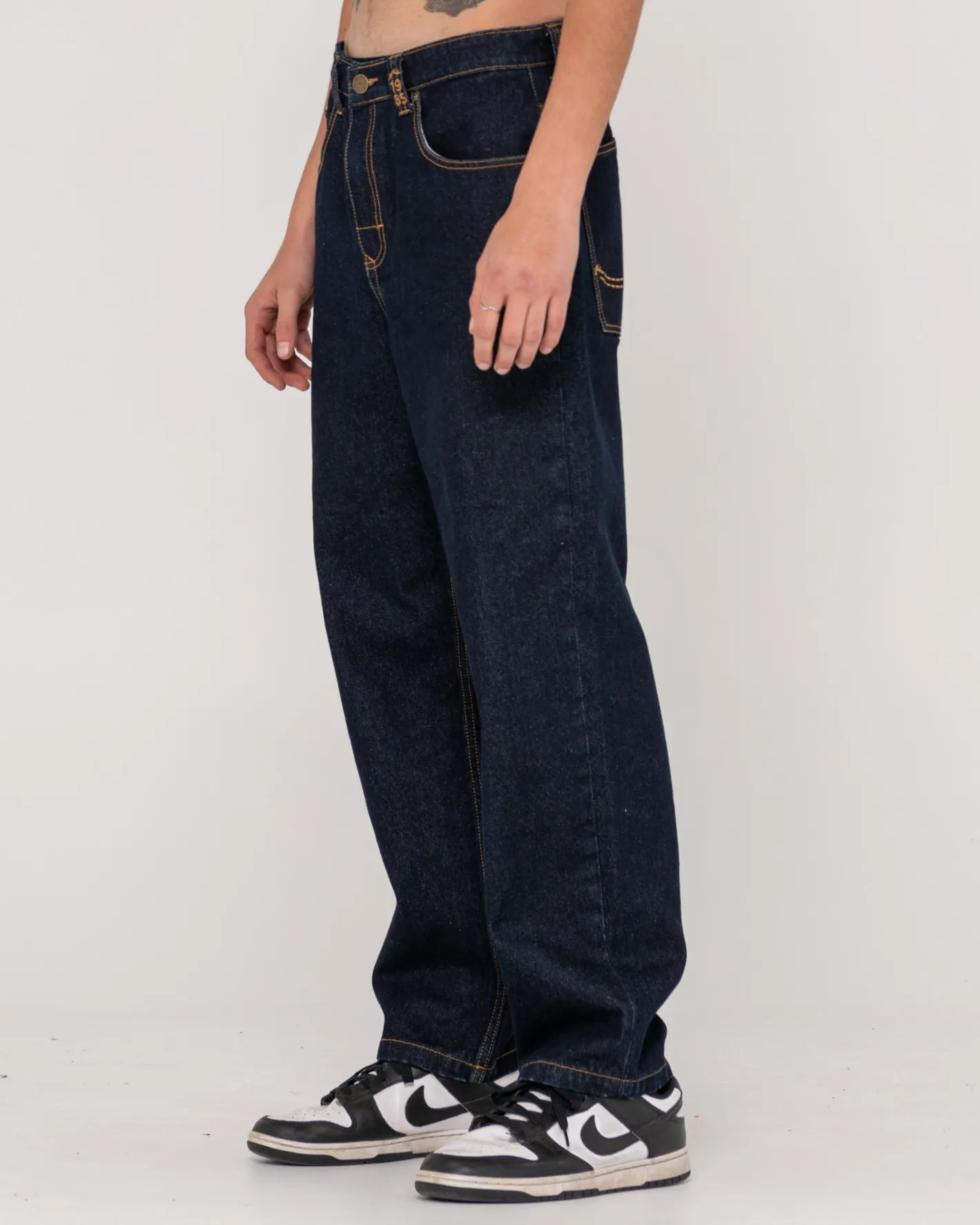 Store Lucifer Lucky Baggy Fit Jean Mens Pants