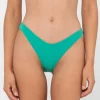 Clearance Lucky Rib Towelling Midi Bikini Bottom Womens Bikinis