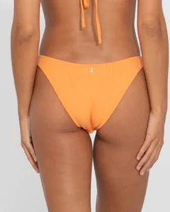 Discount Lucky Rib Towelling Midi Bikini Bottom Womens Bikini Bottoms