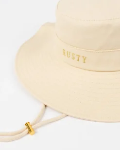Discount Luna Wide Brim Bucket Hat Womens Caps & Hats