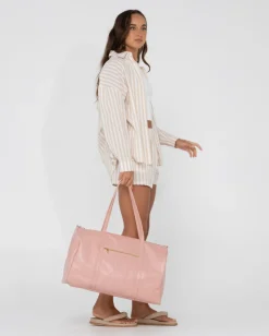 Sale Mackenzie Striped Oversize Shirt Womens Fashion Tops