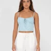 Shop Maia Printed Cropped Cami Top Womens Fashion Tops
