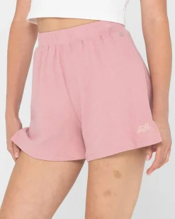 Cheap Mala Terry Towelling Elastic Short Womens Shorts