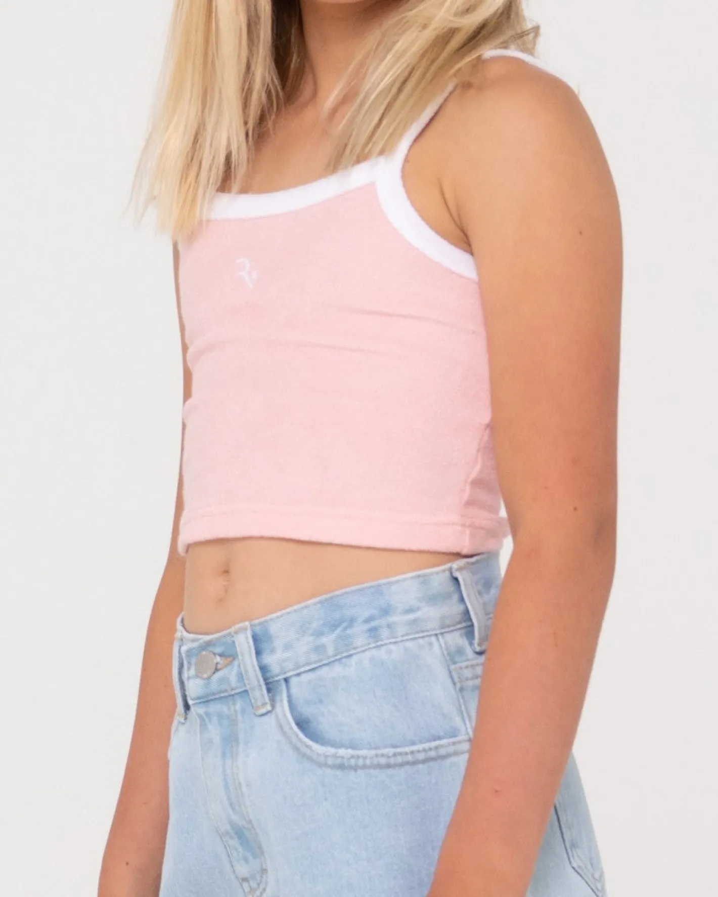 Best Mala Terry Towelling Tank Top Girls Kids Tops
