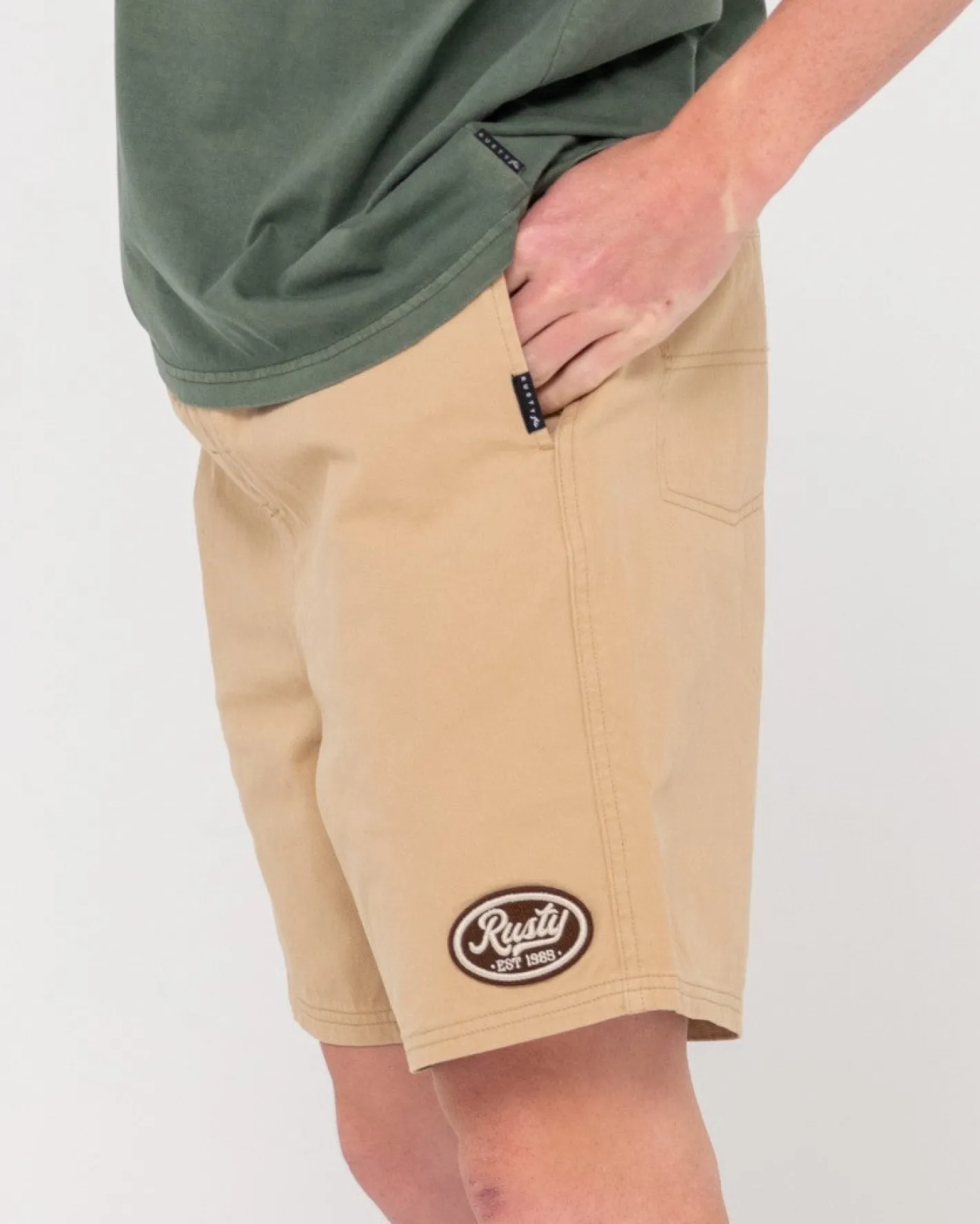 Sale Manila Folder Heritage Elastic Short Mens Shorts
