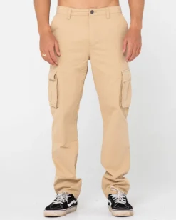 Clearance Manila Straight Fit Cargo Pant Mens Pants