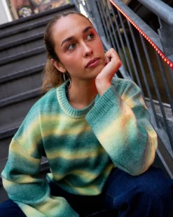 Outlet Marissa Oversized Boxy Ombre Knit Womens Knitwear