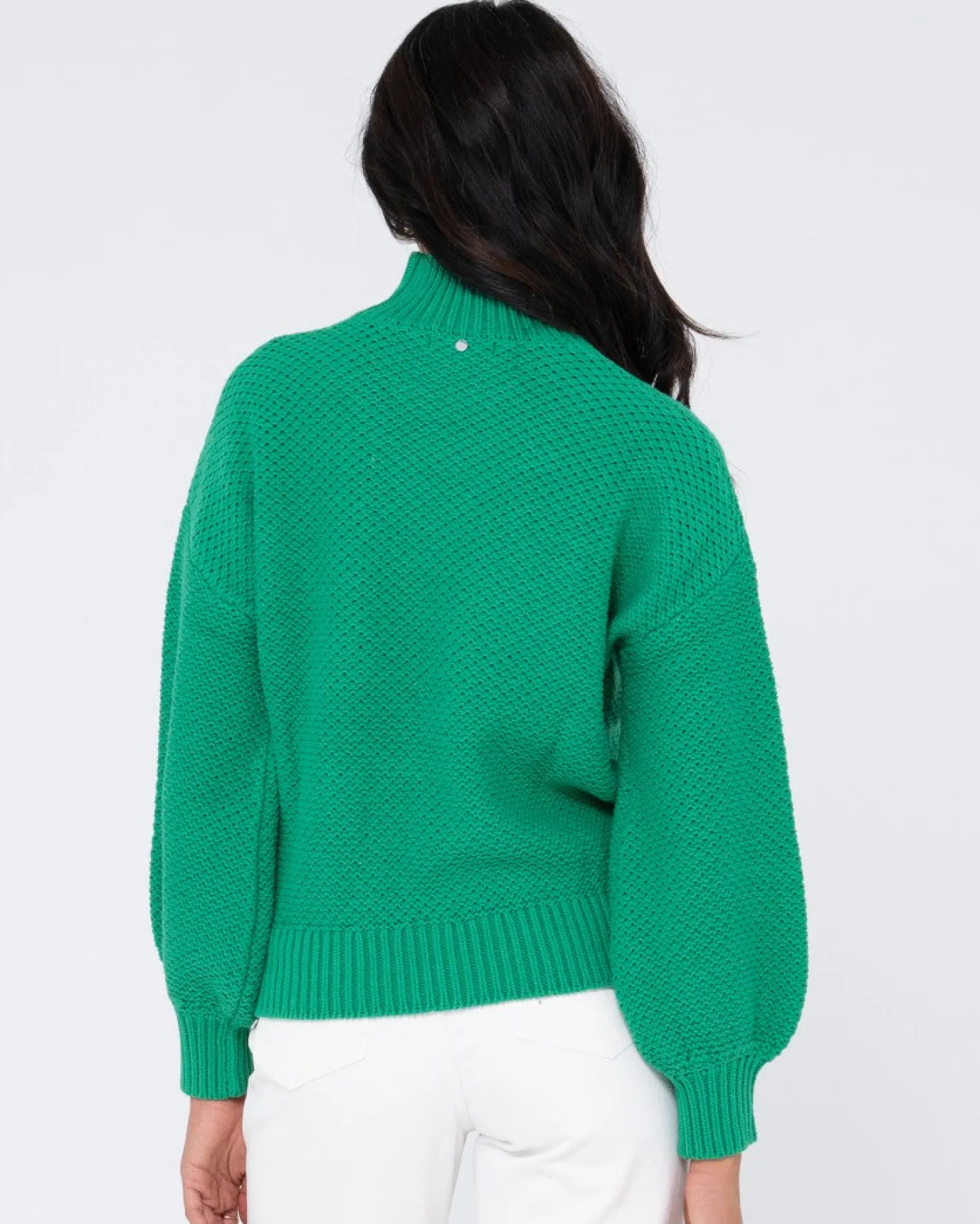 Online Marlow Relaxed Chunky Mock Neck Knit Womens Knitwear