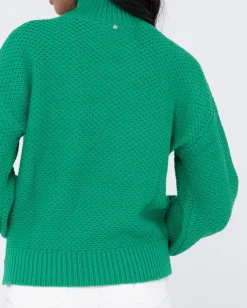 Online Marlow Relaxed Chunky Mock Neck Knit Womens Knitwear