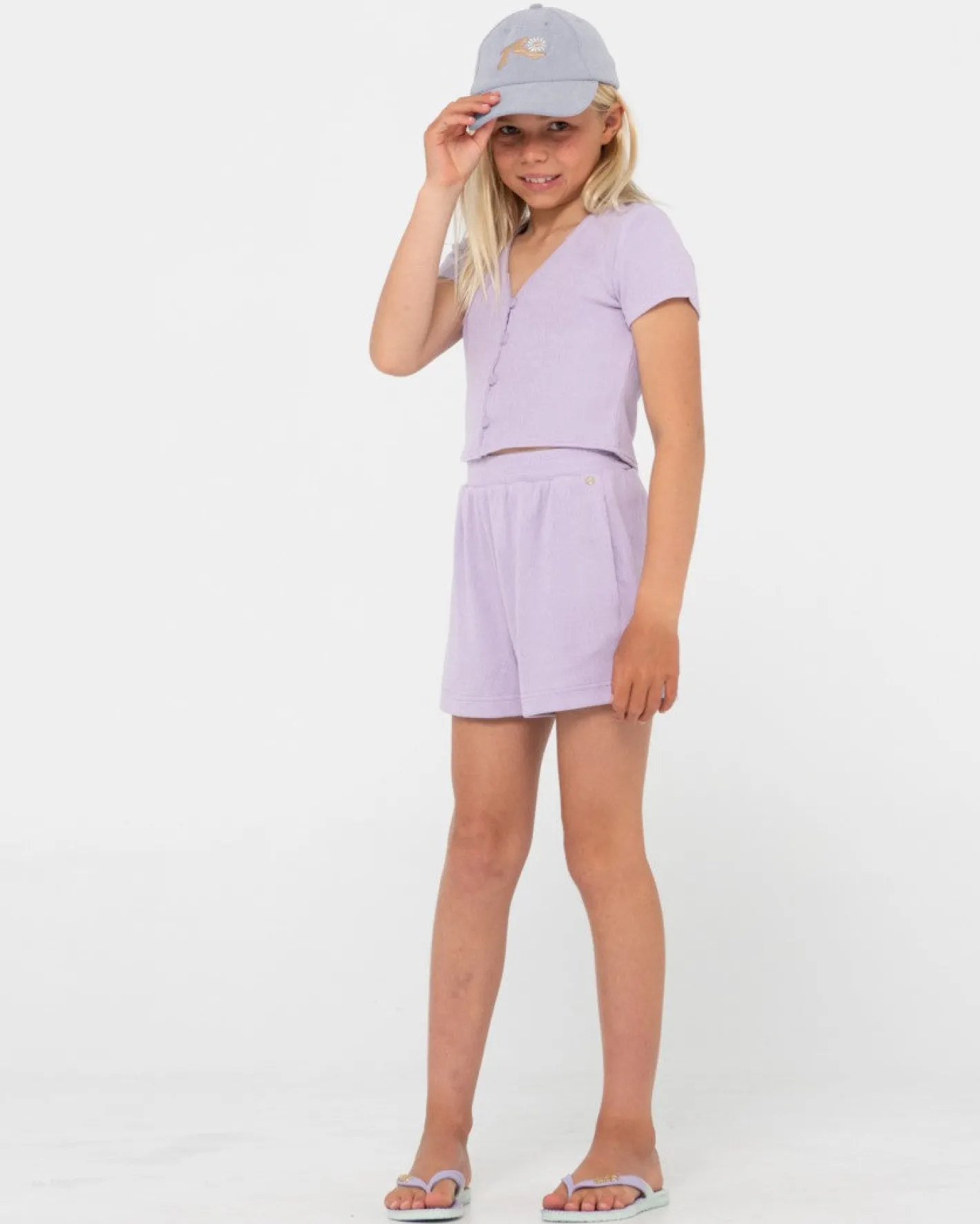 Store Meadow Adjustable Cord Cap Girls Kids Headwear
