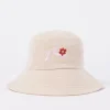 Clearance Meadow Cord Embroidered Bucket Hat Womens Caps & Hats