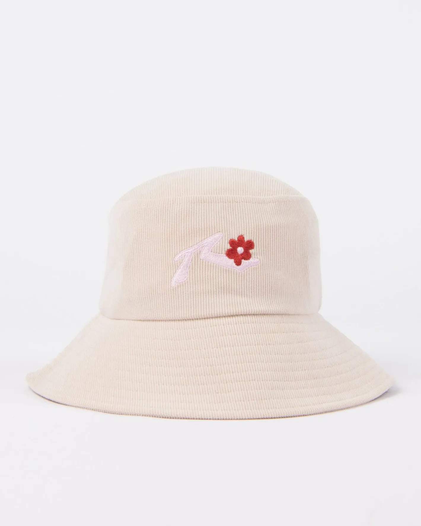 Clearance Meadow Cord Embroidered Bucket Hat Womens Caps & Hats