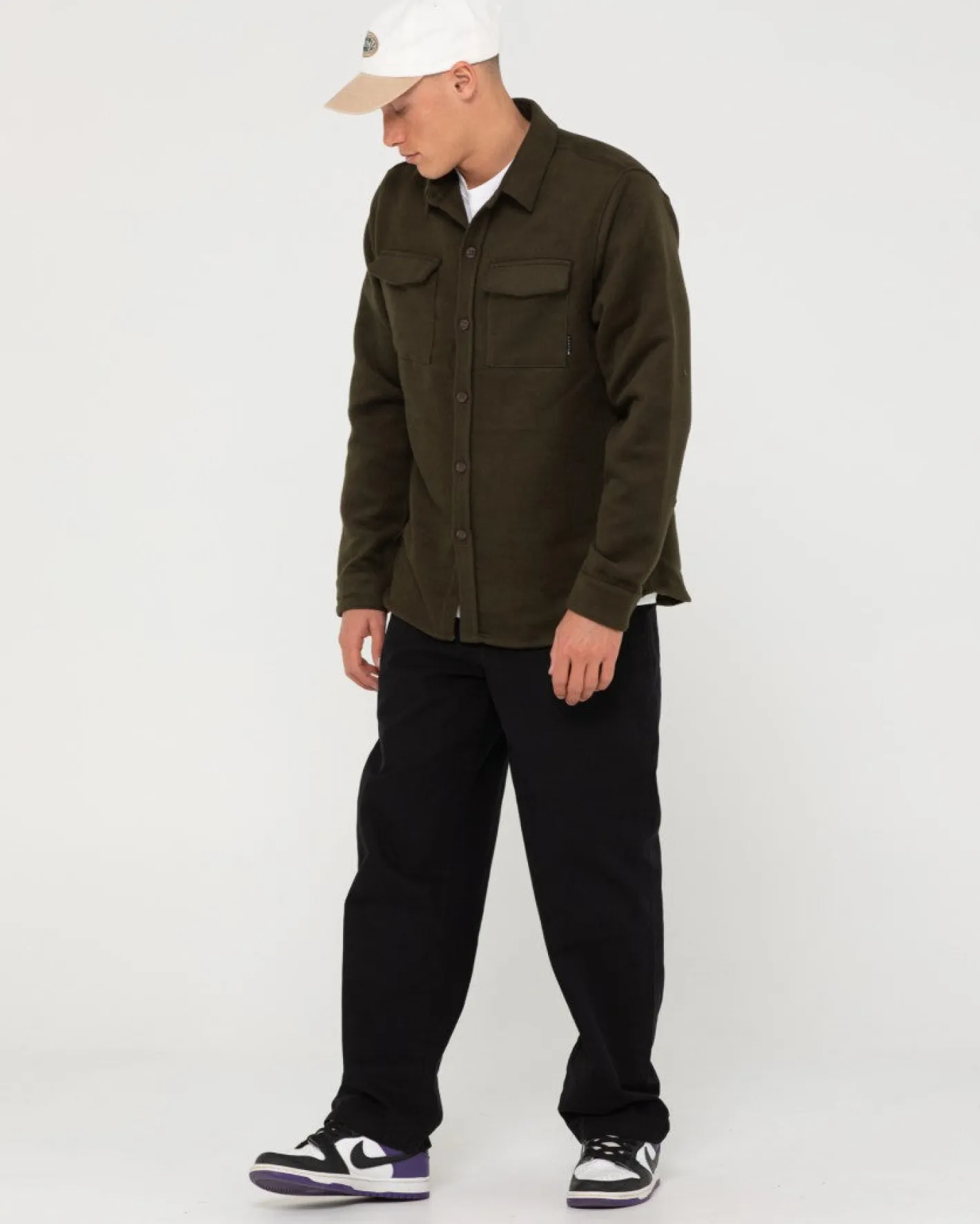 Outlet Melton Workwear Long Sleeve Shirt Mens Shirts