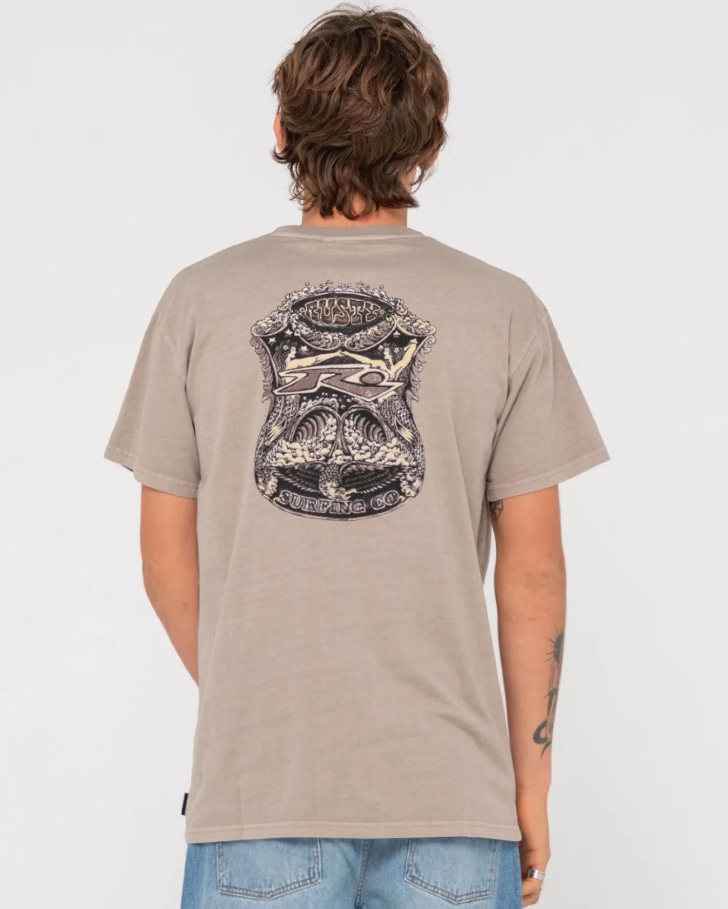 Outlet Mer Man Short Sleeve Graphic Tee Mens Tees