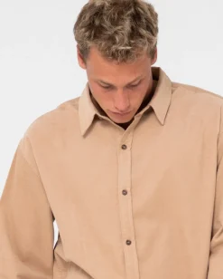 Best Micro Lite Cord Long Sleeve Shirt Mens Shirts