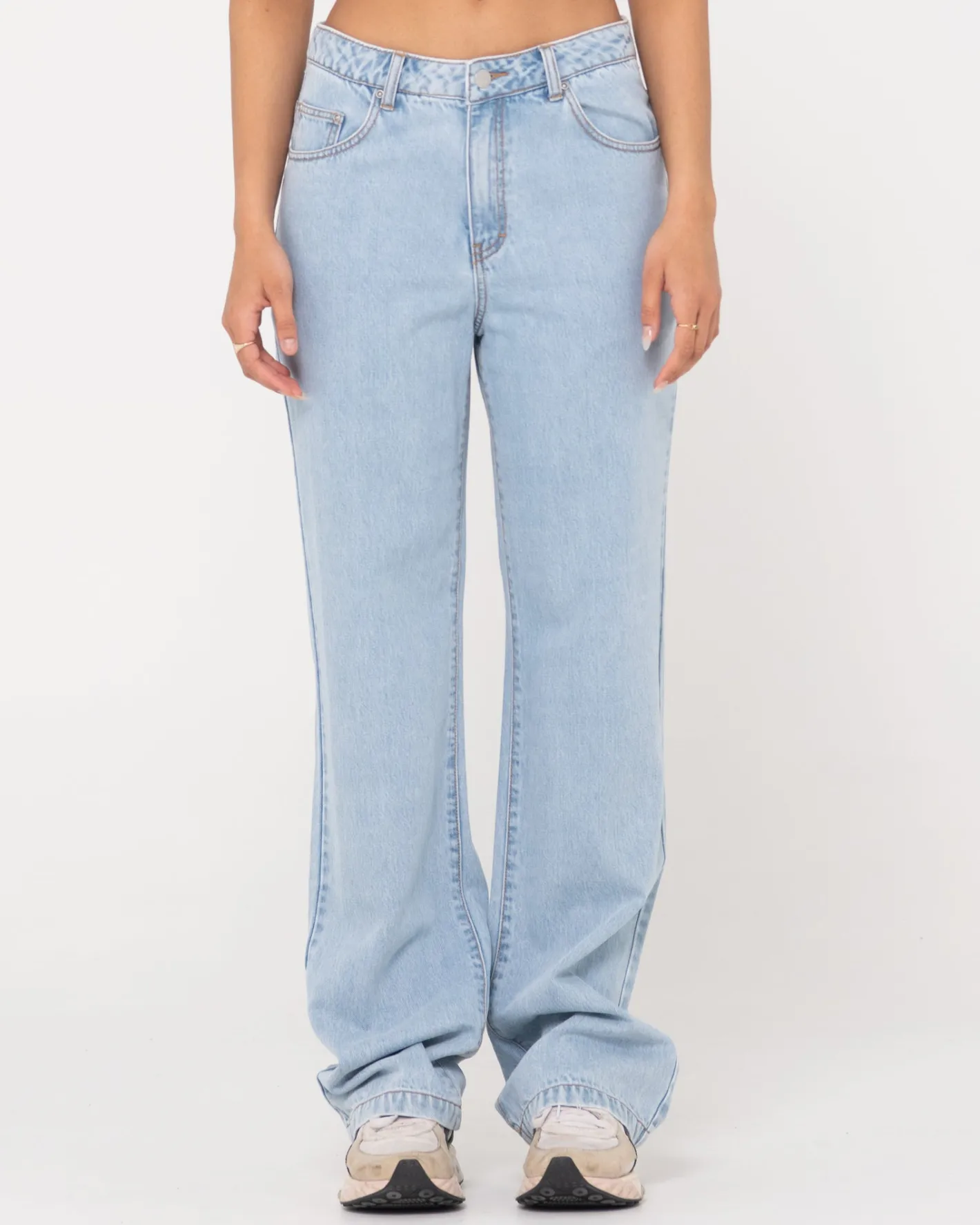 Best Sale Mid Rise Straight Leg Jean Womens Denim
