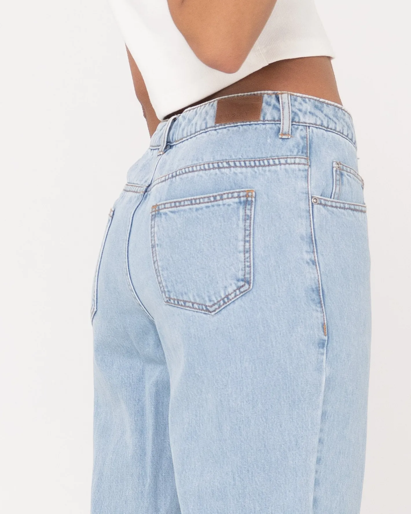 Best Sale Mid Rise Straight Leg Jean Womens Denim