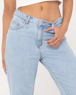 Best Sale Mid Rise Straight Leg Jean Womens Denim