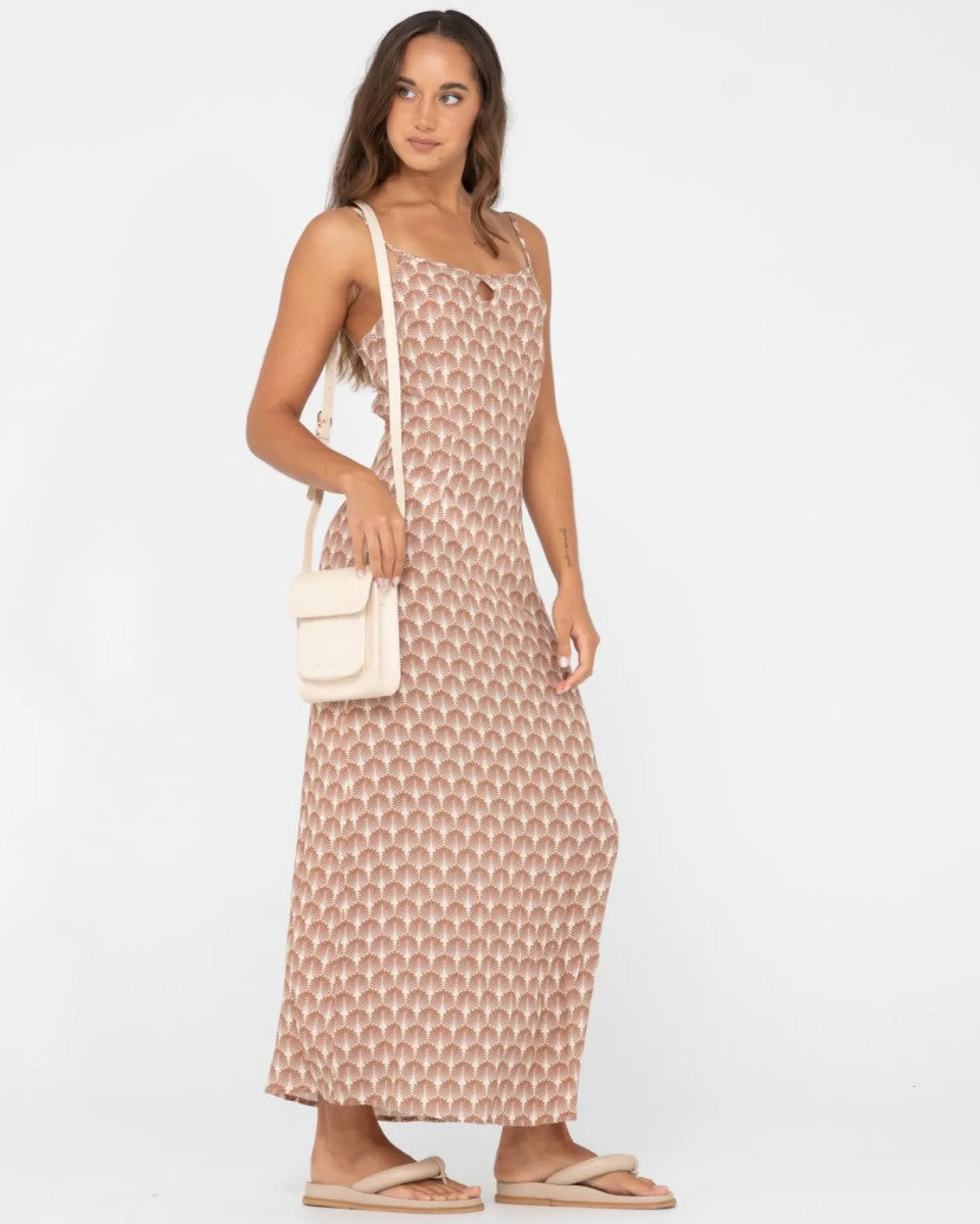 New Mila Over The Shoulder Textured Sidebag Womens Bags & Handbags