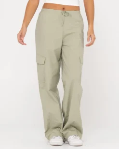 Hot Milly Low Rise Baggy Fit Cargo Pant Womens Pants