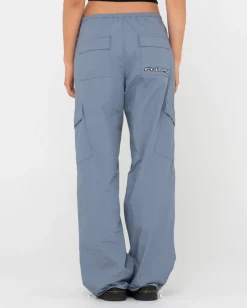 Hot Milly Low Rise Baggy Fit Cargo Pant Womens Pants