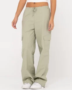 Hot Milly Low Rise Baggy Fit Cargo Pant Womens Pants