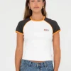 Best Mojo Dojo Ribbed Raglan Tee Womens Tees & Tanks