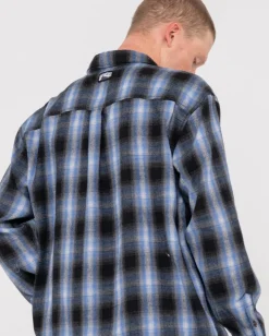 Clearance Neon Dreams Relaxed Plaid Shirt Mens Shirts