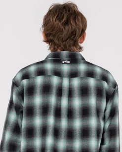 Outlet Neon Dreams Relaxed Plaid Shirt Mens Shirts