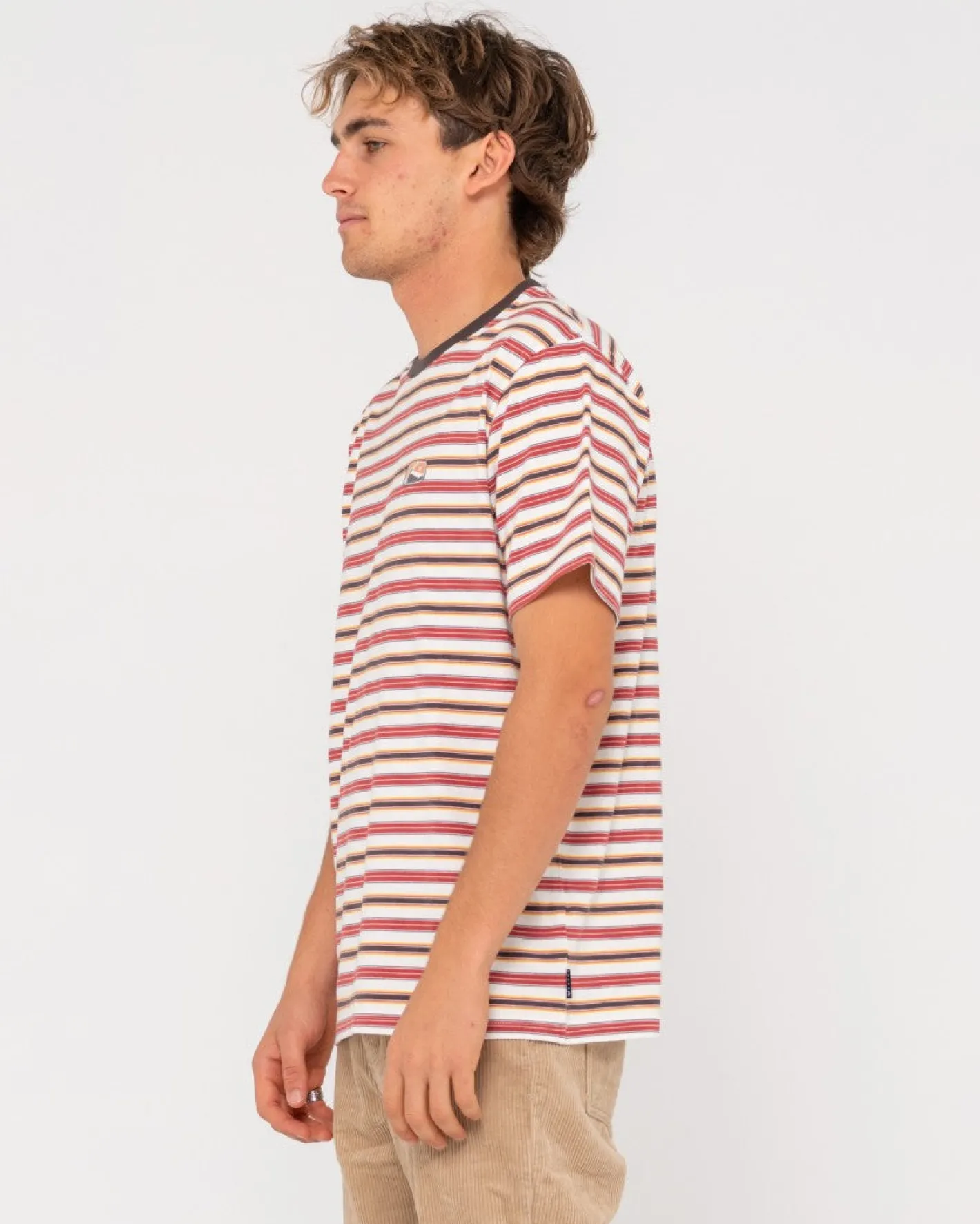 Shop Noble Short Sleeve Striped Tee Mens Tees