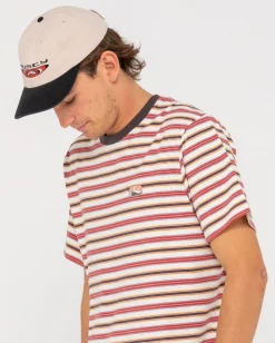 Shop Noble Short Sleeve Striped Tee Mens Tees