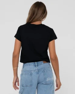 Best Sale Norty Short Sleeve Graphic Baby Tee Womens Tees & Tanks
