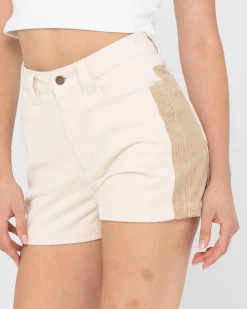Best Sale Olivia Cord High Waisted Short Womens Shorts