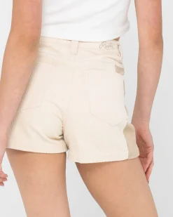 Best Sale Olivia Cord High Waisted Short Womens Shorts