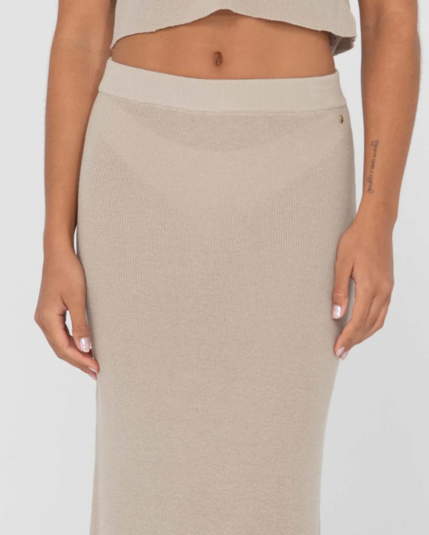 Hot Ophelia Knit Maxi Skirt Womens Skirts