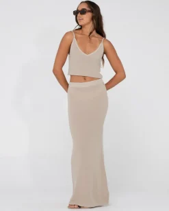 Cheap Ophelia Knit Maxi Skirt Womens Overswim