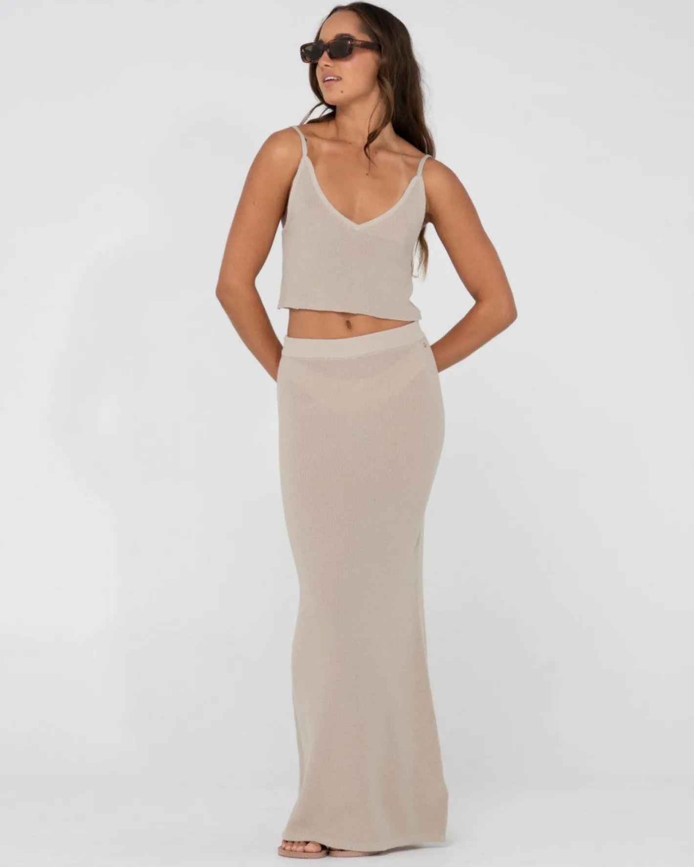 Cheap Ophelia Knit Maxi Skirt Womens Overswim