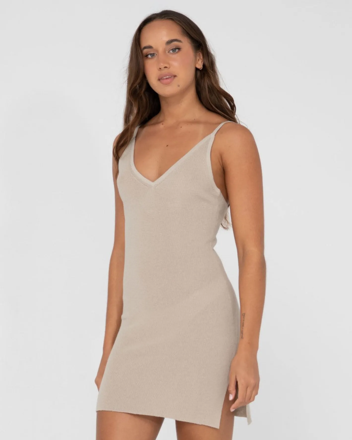 Online Ophelia Knit Mini Dress Womens Overswim