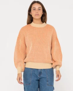 Store Ora Relaxed Fit Mock Neck Knit Womens Knitwear